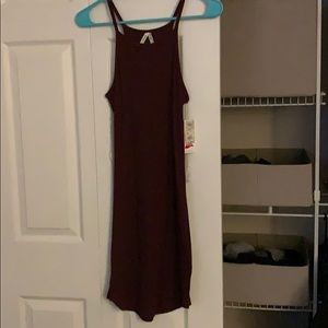 Mudd High Necked Ribbed Bodycon Dress